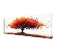 Diamond Art Tree Diamond Painting Kits for Adults Large Landscape Crystal Art Kits, 5D DIY Full Drill Embroidery Cross Stitch Canvas Pictures for Room Wall Decor Gifts 20x60cm/7.8x23.6 inch W0-711