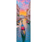 Diamond Art Venice 210x70cm Large Diamond Painting Landscape 5D Crystal Art Kits Crafts for Adults Beginners DIY Full Drill Dimond Painting Picture Gem Embroidery Kit Rome Decor Gifts for Women Y-18