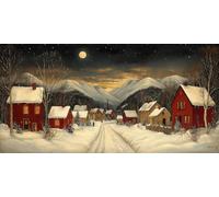 Diamond Art Winter, Large Arts and Crafts Kits 50x100cm/20x40in n5w-121