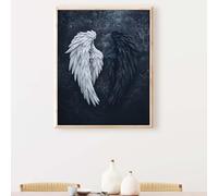 Diamond Art Woman Diamond Art Kits Adults Pink Diamont Painting Full Drill Crystal Kits for Adults Beginners DIY Cross Embroidery Crafts Pictures, for Home Wall Decor, Gifts (12×16 inch) PJY9 W-7