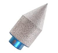 Diamond Beveling Chamfer Bit,Diamond Finger Milling Bits,BRSCHNITT 0-1 3/8" (0mm-35mm) with M14 Thread for Enlarging Shaping Existing Holes of Porcelain Tile Ceramic Marble Granite Countertop