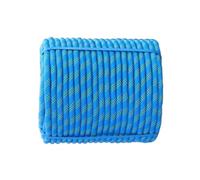 Diamond Braided Polyester Rope Mix Thick Heavy Duty Ropes Strength Perfect For Clothesrope Camping Hiking And Other Outdoor Activities(Blue-10mm,50m)