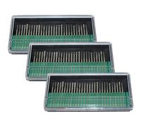 Diamond Burr Drill Bits Polishing Bit Rotary Tool Accessories Glass Small Pipe Deburring 90 Pieces 2.35MM