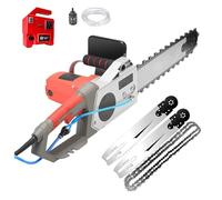 Diamond Chain Saw for Concrete Electric, Wall Cutter, with Water Fed Dust Suppression, for Granite, Reinforced(350)