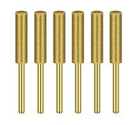 Diamond Chainsaw Sharpener Burr 1/8" Shank，5/32-Inch Electric Sure Sharp Replacement Sharpening Stones ，Suitable for Dremel Echo Poulan gasoline/electric chain saw 12Pack (5/32 Inch/ 4.0 mm)