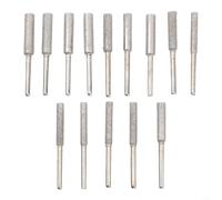 Diamond Chainsaw Sharpener Set 15Pcs: 4mm 4.8mm 5.5mm Grinding Stones | High Hardness Polishing Tool for Maintenance | Portable Kit for Outdoor