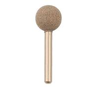 Diamond Coated Ball Rotary Burrs Set Original Sphere Rotary Burr for Jewelry Glass Stone Ceramic Gemstones Lapidary Grinding Rotary Tool Coarse Sand 12mm