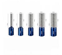 Diamond Coated Hole Saw Set for m10 for Granite Diamond Coated | Fits for m10 angle grinders, 5pcs set, dry drilling, no water cooling needed, fast installation