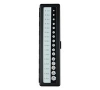 Diamond Color Scale Master Tester Tools Diamond Weight High Accuracy Durable Black 20x5x1.6 cm