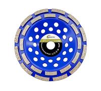 Diamond Concrete Grinding Wheel 180mm - Double Row Cup Grinding Wheel for Polishing and Cleaning Granite Marble Concrete Masonry Artificial Stone for Angle Grinder SANLEETEK