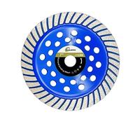 Diamond Concrete Grinding Wheel 180mm - Turbo Row Cup Grinding Wheel for Polishing and Cleaning Granite Marble Concrete Masonry Artificial Stone for Angle Grinder SANLEETEK