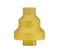 Diamond Core Drill Bit 3-Step Hole Opener, 20/35/50mm Chamfer Multi-Layer Hole Saw Kit for Tile, Stone, Concrete, Glass, Marble - Diamond Tipped Drill Bits for Masonry and Ceramic (1, M10)