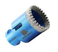 Diamond Core Drill Bit 40mm,BRSCHNITT M14 Vacuum Brazed Diamond Tip Drill Bit for Tile Porcelain Ceramic Marble Granite Drilling