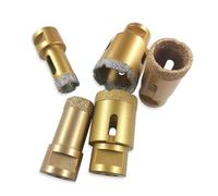 Diamond Core Drill Bit, Diamond Hole Saw Cutter M14 Thread Vacuum Brazed Core Bits 6-100mm Porcelain Marble Stone(90mm)
