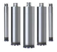 Diamond Core Drill Bit for Reinforced Concrete 25-400mm Split Drill Bit M22 T32 1 1/4UNC Total Length 420mm Punching Holes Tool(45MM,M22 Thread)