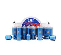 Diamond Core Drill Bit Set for Porcelain Tile Ceramic Marble Granite Drilling,BRSCHNITT 6 10 20 35 50 68mm Vacuum Brazed Diamond Hole Saw with M14 Thread
