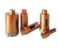 Diamond Core Drill Bit, Sintered Diamond Core Bit Hole Saw 6-65mm for Angle Grinder Marble Granite Tile Concrete(50mm)