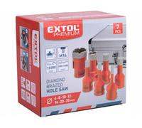Diamond Core Drill Bits Set M14 Tile Porcelain Hole Saw Kit 6-35mm 7pcs
