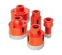 Diamond Core Drill Bits Set M14 Tile Porcelain Ceramic Hole Saw 20-68mm 5pcs