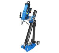 Diamond Core Drill With Stand 3700 W up to 1230 rpm Drilling Diameter max. 450 mm - Concrete Drills by MSW Black,Blue