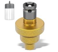 Diamond Core Stepped Pagoda Drill Bit M10 Thread Diamond Step Drill Bit 20/35/50mm Hole Opener Puncher Chamfer Bits for Marble Stone Tile Concrete Granite
