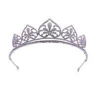 Diamond crown heart-shaped full zircon bridal crown shiny crystal tiara wedding hair accessories prom hair accessories gift