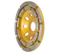 Diamond Cup Grinding Wheel Double Row Concrete Grinding Wheels for Granite Stone Marble115mm