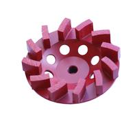 Diamond cup wheel 125 mm with M14 thread and extra high segments