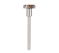 Diamond Cut Flywheel Shank for Jewelry Engraving, Precision Metal Cutting Accessory with Multiple Angles, Compatible with Micro - Motor Flex Shaft Tools for Gold Silver (Single Crystal Knife 150