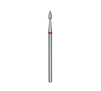 Diamond cutter Staleks Pro Expert drop red diameter 2.3 mm/working part 5 mm