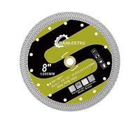 Diamond Cutting and Grinding Discs 200mm - X Mesh Disc Cutter Diamond Blade for Ceramic Tile Porcelain Marble Granite Artificial Stone SANLEETEK