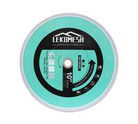 Diamond Cutting Disc 250MM - LEKOMESH Diamond Cutting Disc with X Mesh Super Thin Fast,Clean Cut Porcelain Ceramic Tile Marble Granite Artificial Stone