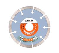 Diamond Cutting Discs For Angle Grinder 115mm 22.23mm Bore, Fits All Brands, Cutting Wheel For Concrete Brick Limestone Roofing Tile Natural Stone Sandstone WellCut