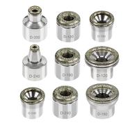 Diamond Dermabrasion Head, Microdermabrasion Machine Accessory, Exfoliator Home Facial Microdermabrasion Kits (9 Tips)