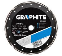Diamond disc 230 x 22.2 mm, turbo super thin
