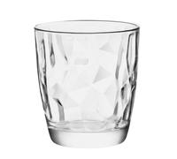 Diamond DOF 10.16cm H 38.5 rinking Glass Clear Tumbler Glassware Pack of 6