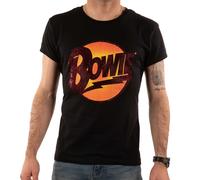 Diamond Dogs Embellished Logo T-Shirt David Bowie Black S