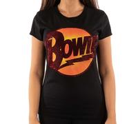 Diamond Dogs Embellished Logo T-Shirt David Bowie Black S