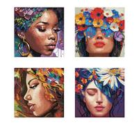 Diamond DOTZ 2594237 Original 5D Diamond Painting Mini Dotz Set, Beauties, DIY Diamond Painting Kit with Extra Small Rhinestones for Adults and Children from 14 Years, Intermediate