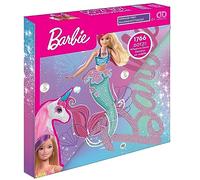 Diamond DOTZ Box 2592872 Original 5D Diamond Painting Box Set, Mermaid Barbie, DIY Diamond Painting Kit with Motif Box and Rhinestones for Children from 6 Years, Beginner