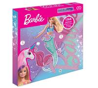 Diamond DOTZ Box 2592872 Original 5D Diamond Painting Box Set, Mermaid Barbie, DIY Diamond Painting Kit with Motif Box and Rhinestones for Children from 6 Years, Beginner
