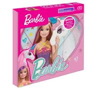 Diamond DOTZ DBX.094 Barbie Original 5D Diamond Painting Set, DOTZ Box I Believe, Creative Set with Sparkling Diamond Mosaic Stones, Painting Set Approx. 28 x 28 cm, DIY Complete Set for Children,