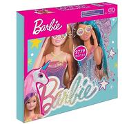 DIAMOND DOTZ DBX.093 Original 5D Diamond Painting Set DOTZ Box Barbie Fantasy, Creative Set with Sparkling Diamond Mosaic Stones, Painting Set Approx. 28 x 28 cm, DIY Complete Set for Children,