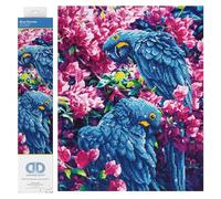 Diamond Dotz (DD10.002) 42 x 52 cm Diamond Embroidery Facet Art Kit Blue Parrots
