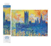 DIAMOND DOTZ DD10 Intermediate Kit, London Parliament in Winter (Après Monet), 46 x 41 cm