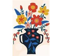 DIAMOND DOTZ Décor Blue Vase Diamond Painting Kits for Adults - Floral Diamond Art Kits a Relaxing Creative Craft Kit with Dotz Gems 11.8x7.9