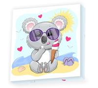 Diamond Dotz Diamond Art Box Kit 8.6"X8.6"-Koala Cream
