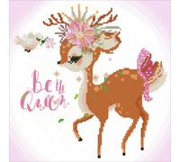 DIAMOND DOTZ Painting, Beginner Kit, Be The Queen, 35 x 35cm