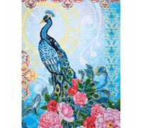 Diamond Dotz Complete Diamond Facet Art Kit Exotic Peacock