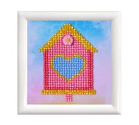 Diamond Dotz Diamond Painting Kit: Home Sweet Home: with Frame